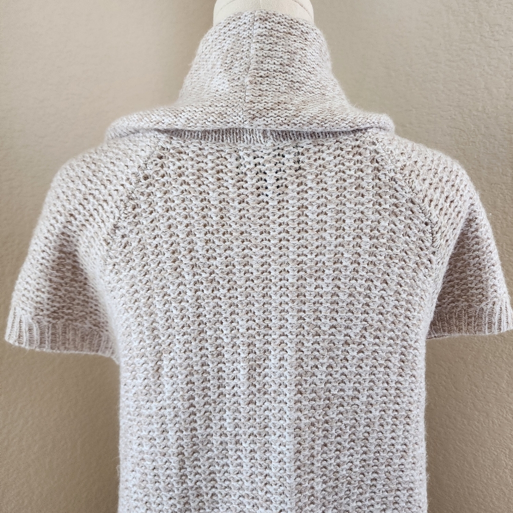 Worthington petite short sleeve knit cowl neck sweater size large - Picture 8 of 16